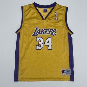 Shaquille O'Neal - Yellow LA Lakers Jersey #34